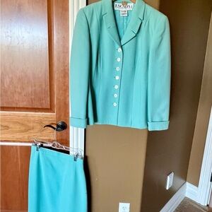 Escada blazer and skirt